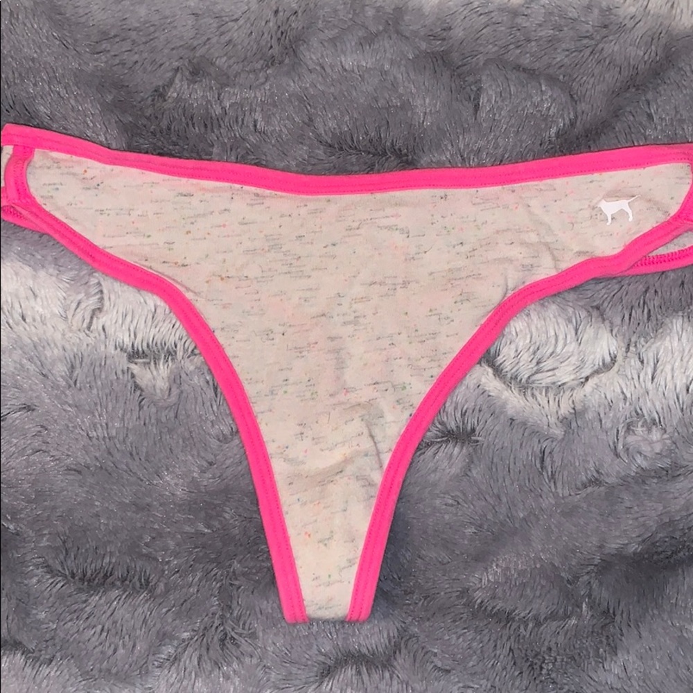 Pink Victoria Secret thong S